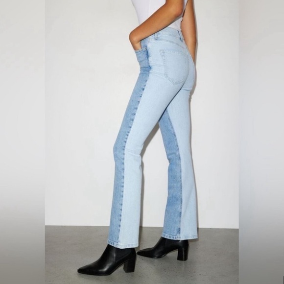 DYNAMITE CANDACE JEANS, Two Tone Size 26 - Picture 5 of 6